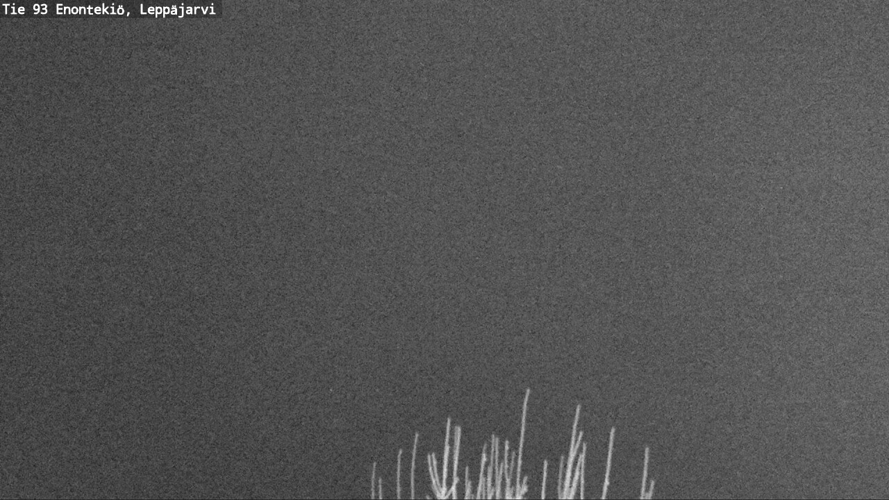 Weather Camera Image Väg 93 Enontekis, Leppäjärvi, Enontekiö, Lappi