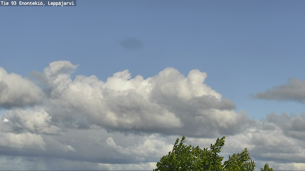 Weather Camera Image Road 93 Enontekiö, Leppäjärvi, Enontekiö, Lappi