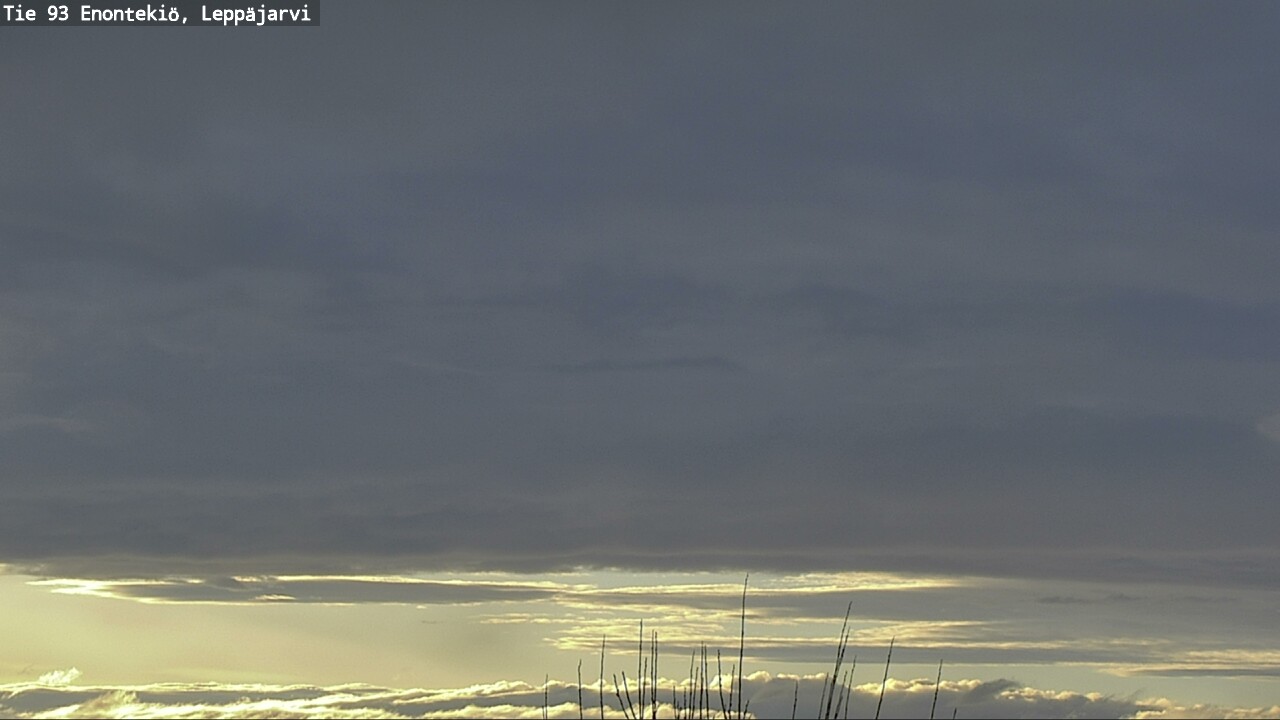 Weather Camera Image Road 93 Enontekiö, Leppäjärvi, Enontekiö, Lappi