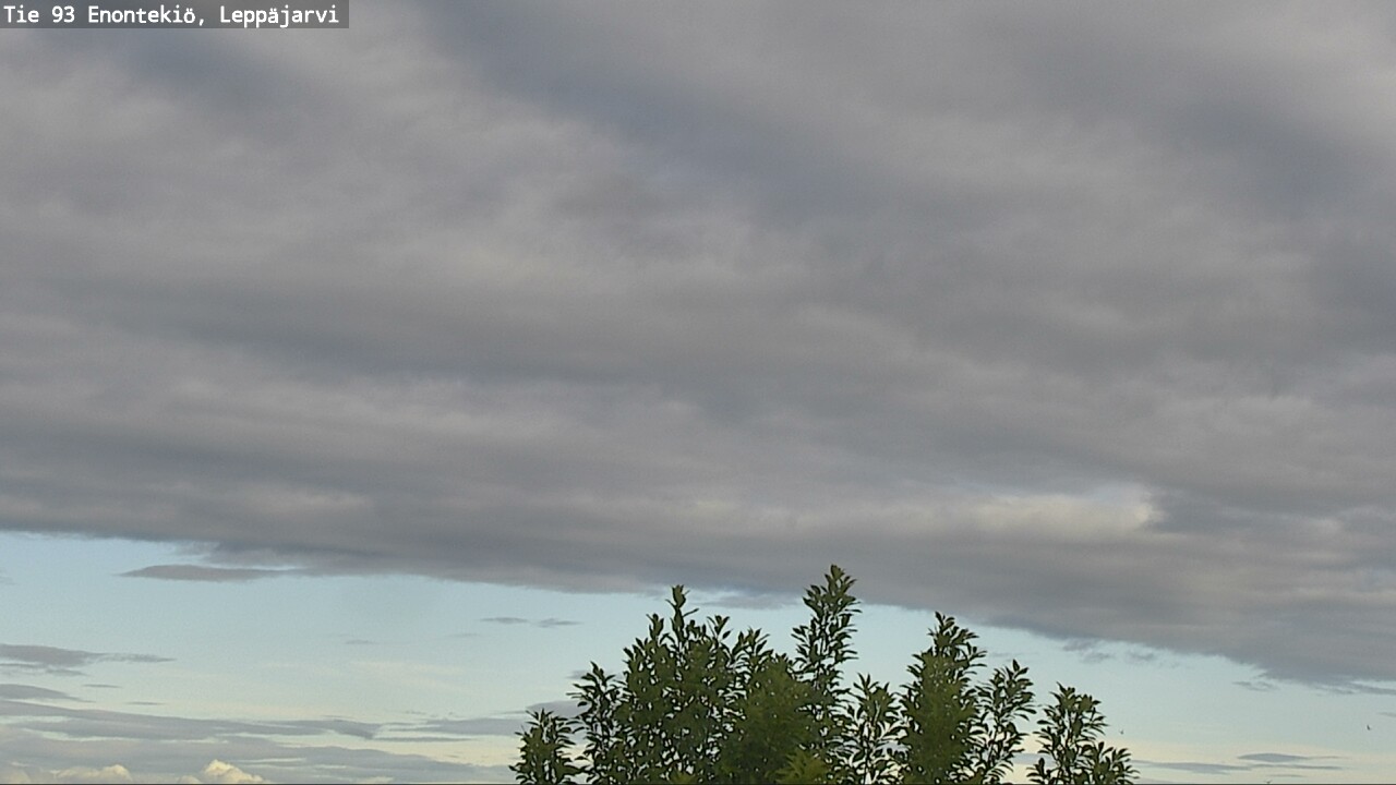 Weather Camera Image Road 93 Enontekiö, Leppäjärvi, Enontekiö, Lappi