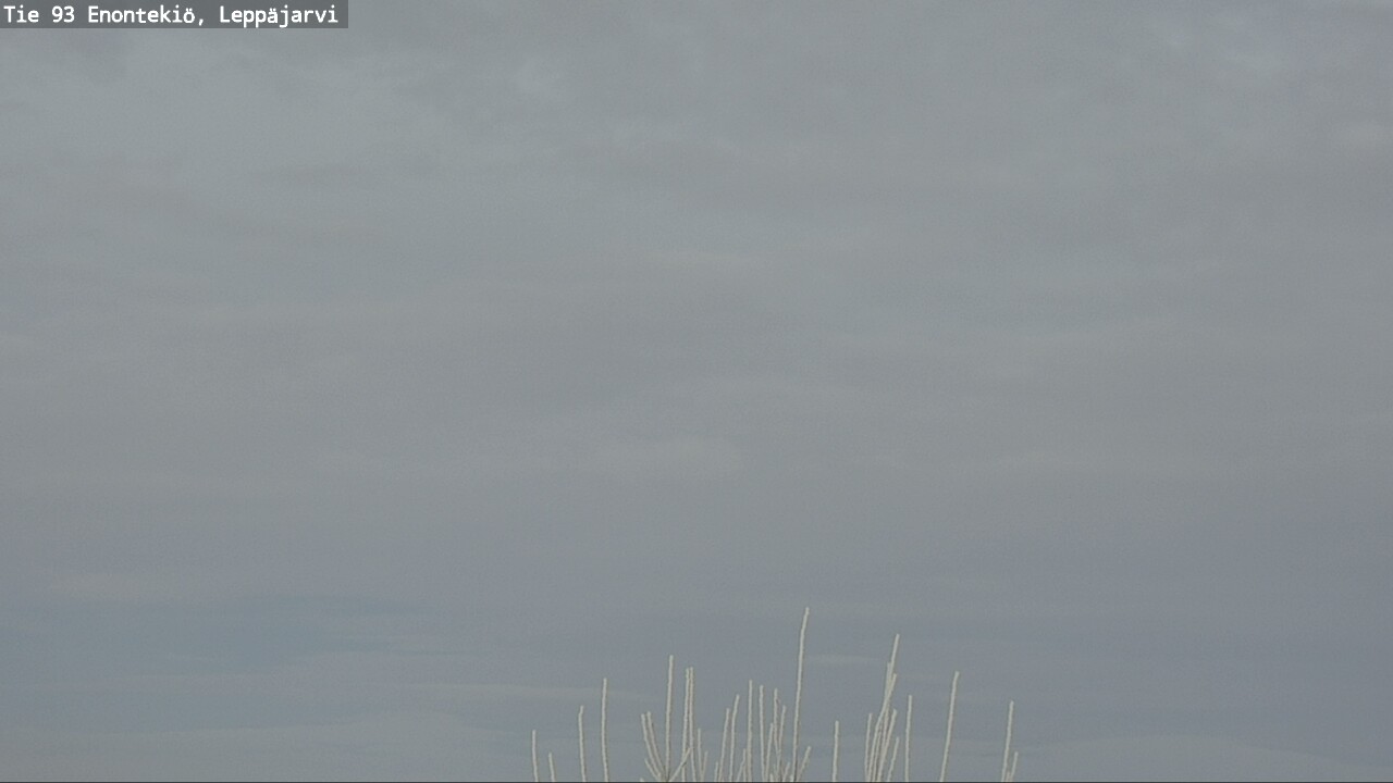 Weather Camera Image Väg 93 Enontekis, Leppäjärvi, Enontekiö, Lappi