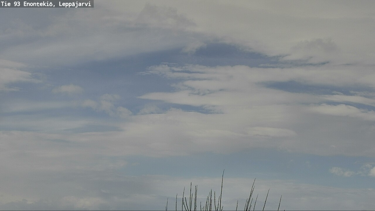 Weather Camera Image Road 93 Enontekiö, Leppäjärvi, Enontekiö, Lappi