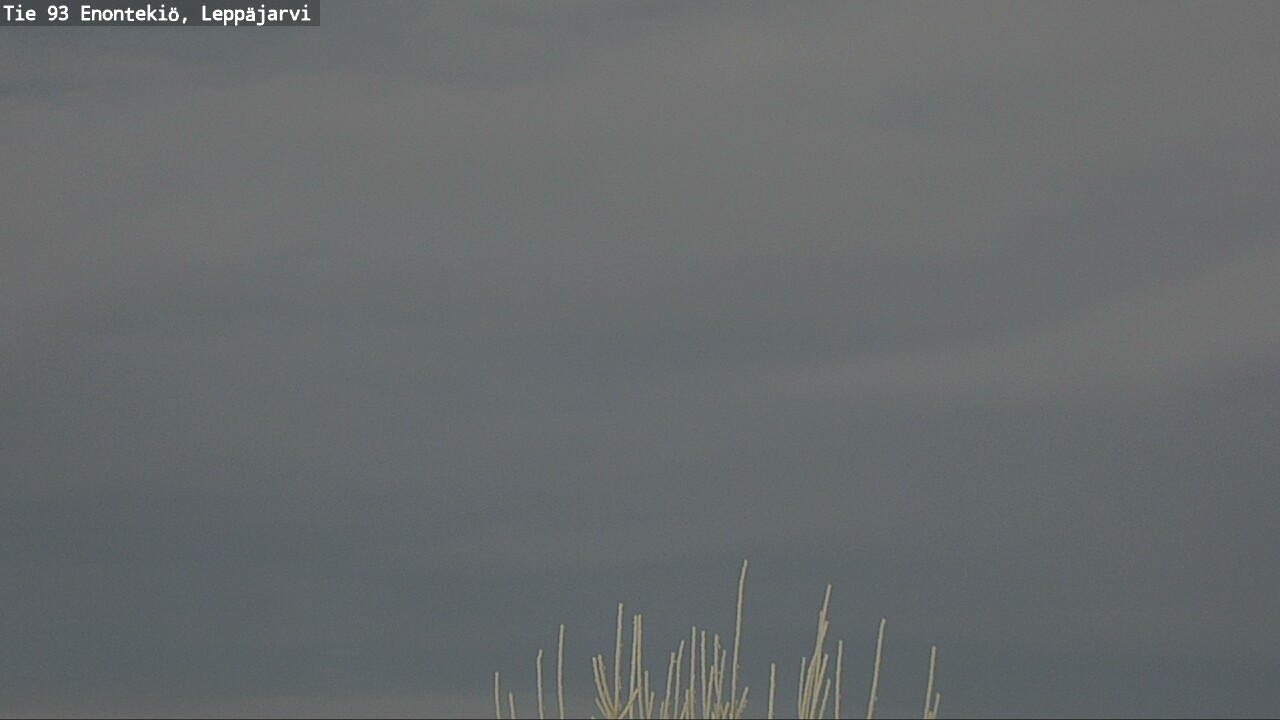 Weather Camera Image Väg 93 Enontekis, Leppäjärvi, Enontekiö, Lappi
