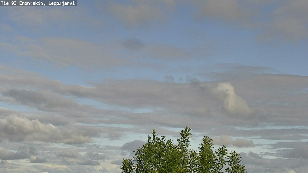 Weather Camera Image Road 93 Enontekiö, Leppäjärvi, Enontekiö, Lappi
