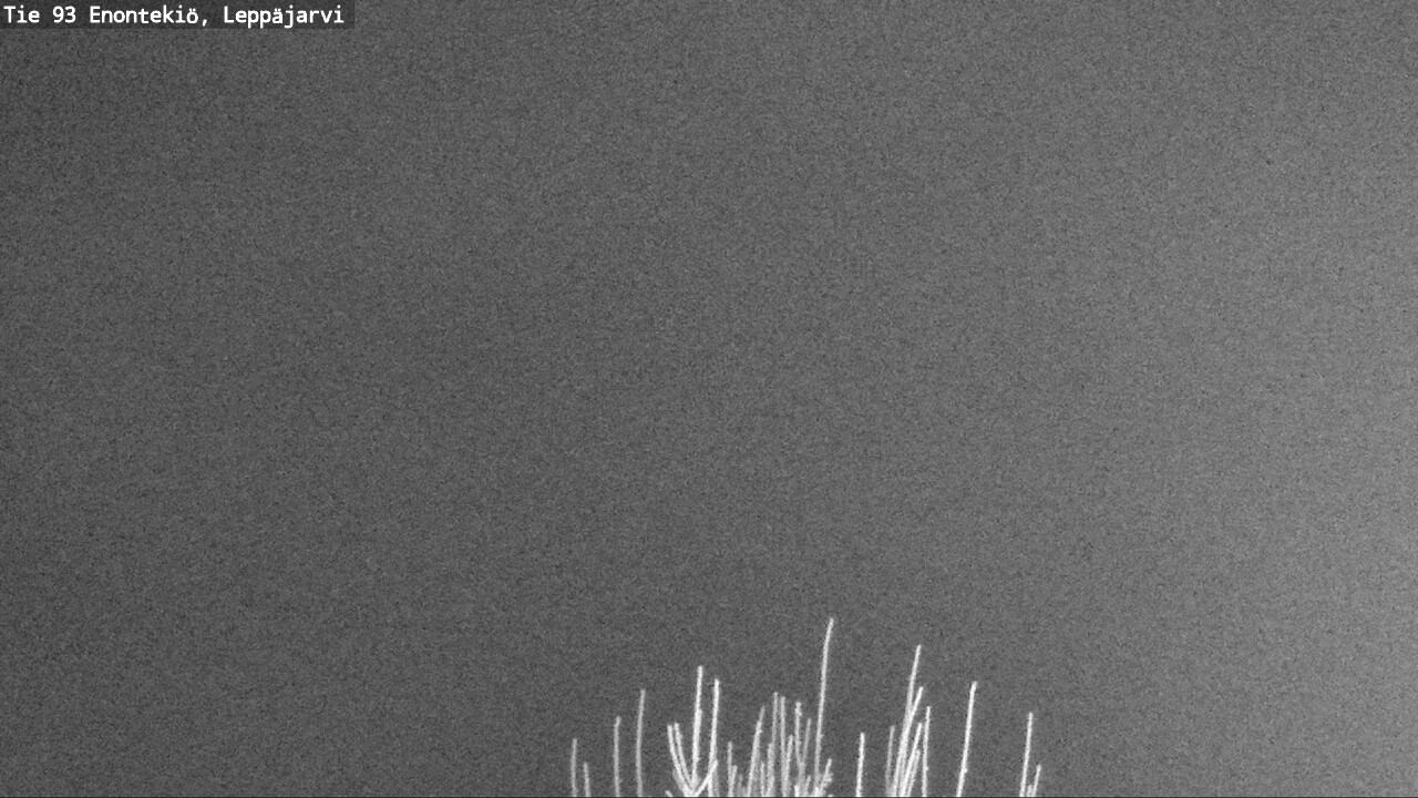 Weather Camera Image Väg 93 Enontekis, Leppäjärvi, Enontekiö, Lappi