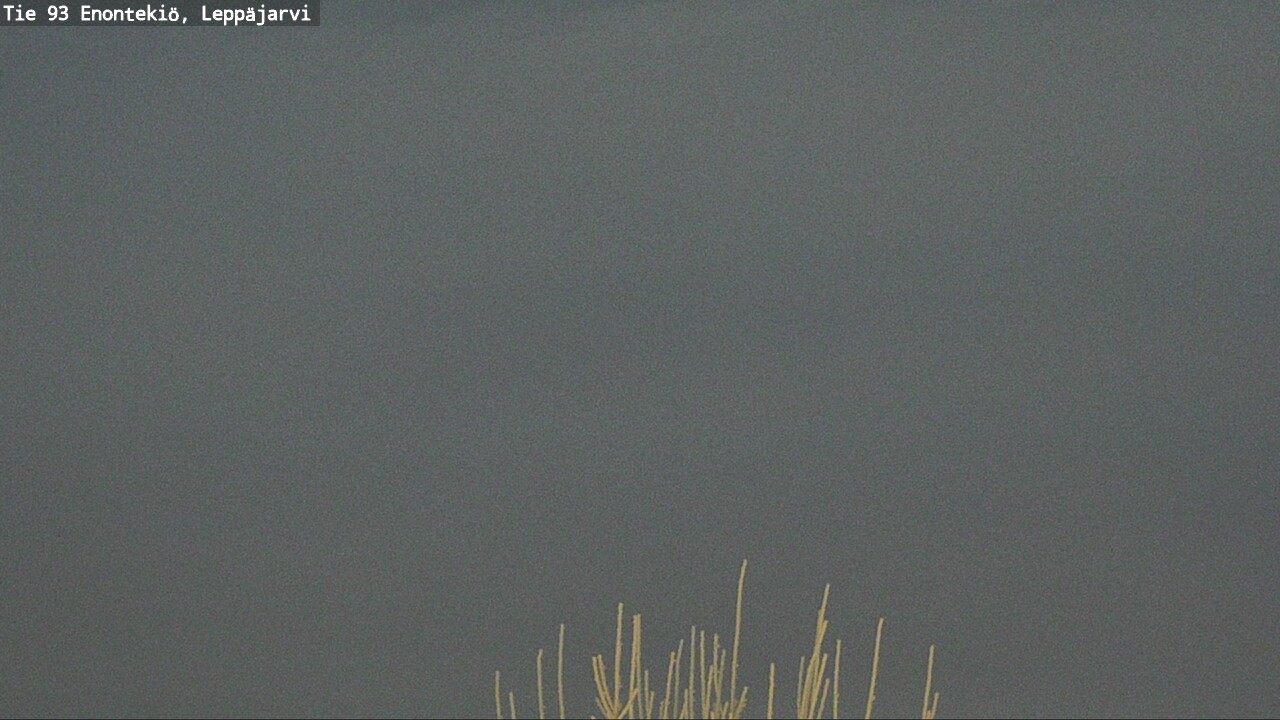 Weather Camera Image Väg 93 Enontekis, Leppäjärvi, Enontekiö, Lappi