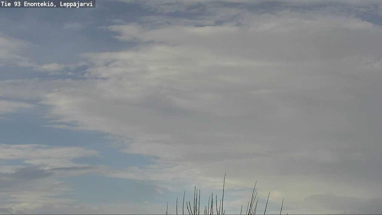 Weather Camera Image Road 93 Enontekiö, Leppäjärvi, Enontekiö, Lappi