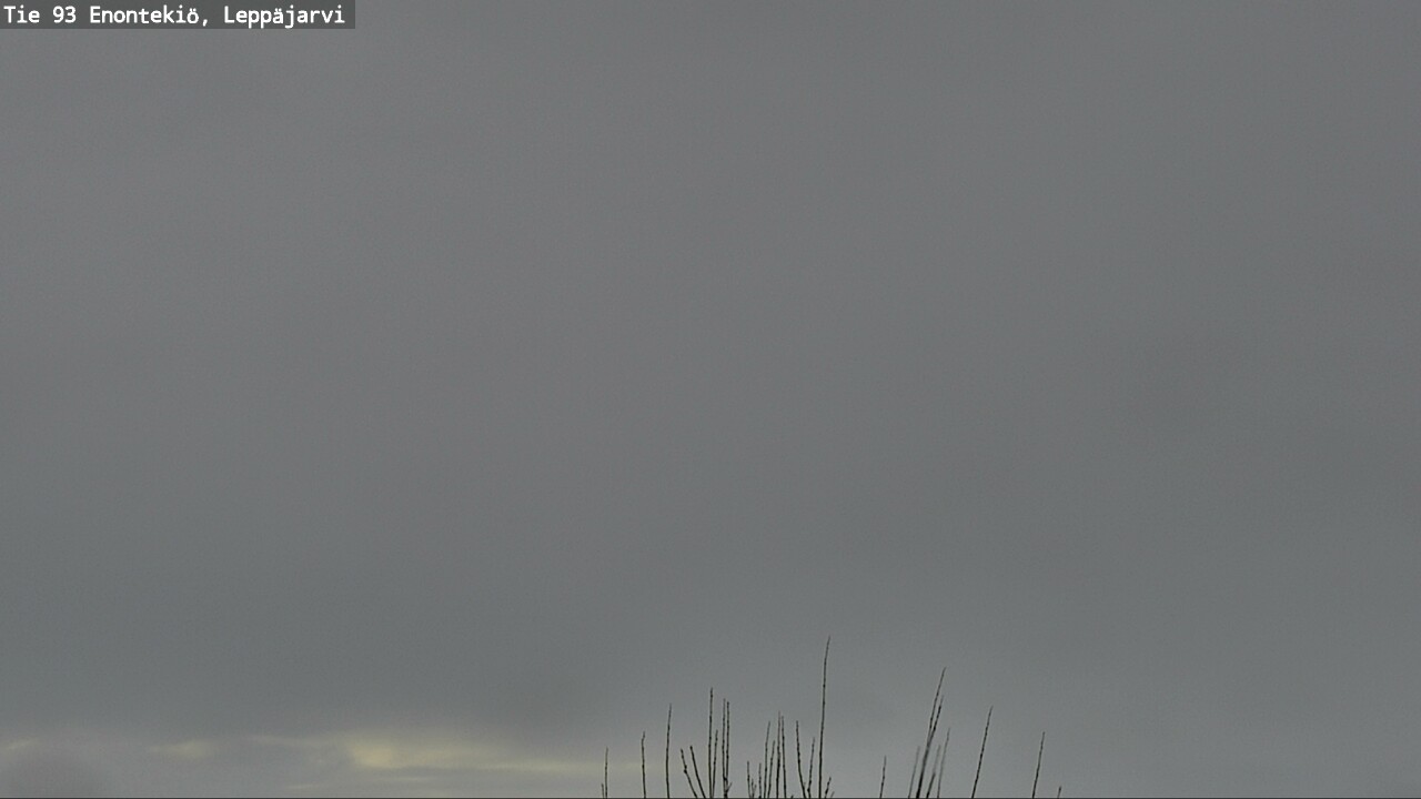 Weather Camera Image Road 93 Enontekiö, Leppäjärvi, Enontekiö, Lappi