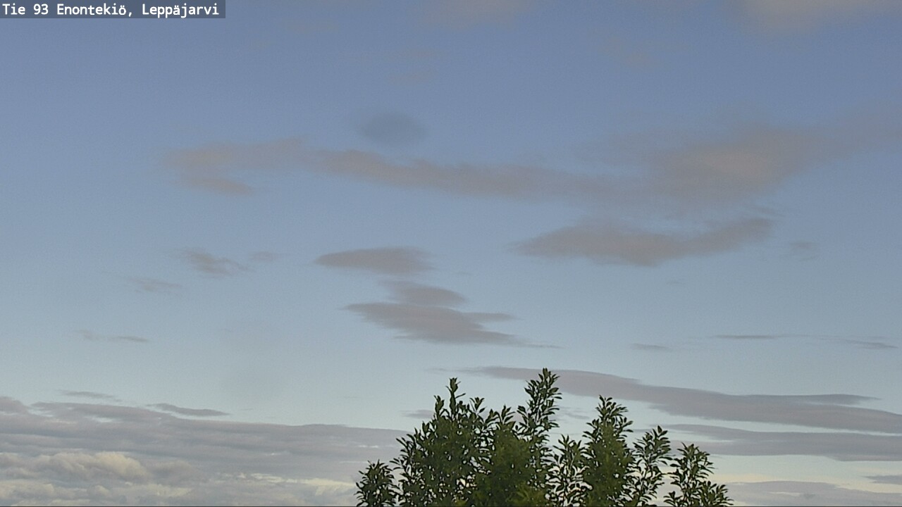 Weather Camera Image Road 93 Enontekiö, Leppäjärvi, Enontekiö, Lappi