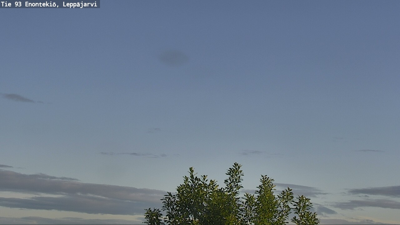 Weather Camera Image Road 93 Enontekiö, Leppäjärvi, Enontekiö, Lappi