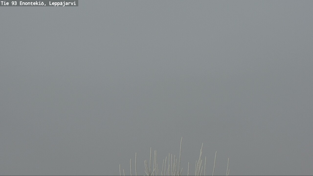 Weather Camera Image Väg 93 Enontekis, Leppäjärvi, Enontekiö, Lappi