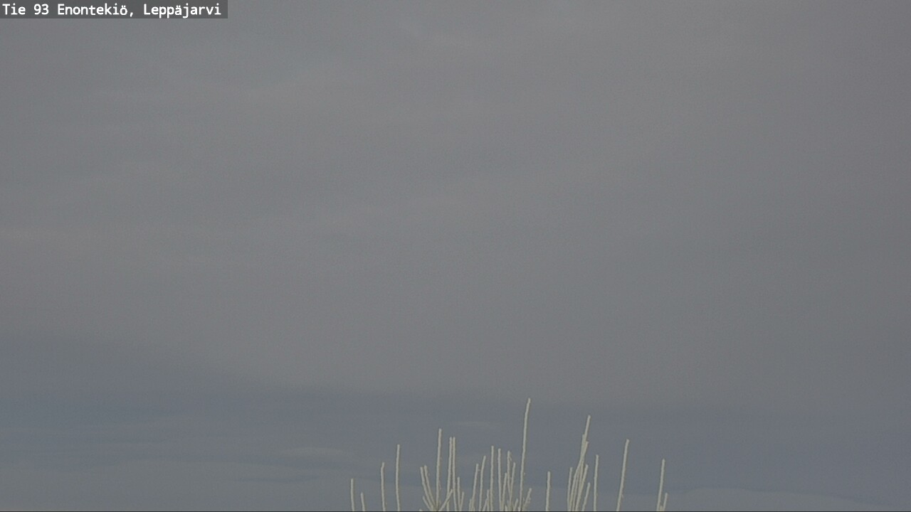 Weather Camera Image Väg 93 Enontekis, Leppäjärvi, Enontekiö, Lappi
