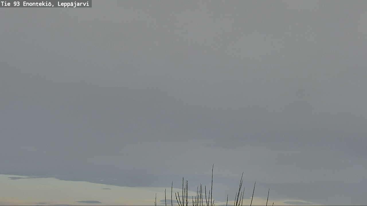 Weather Camera Image Road 93 Enontekiö, Leppäjärvi, Enontekiö, Lappi