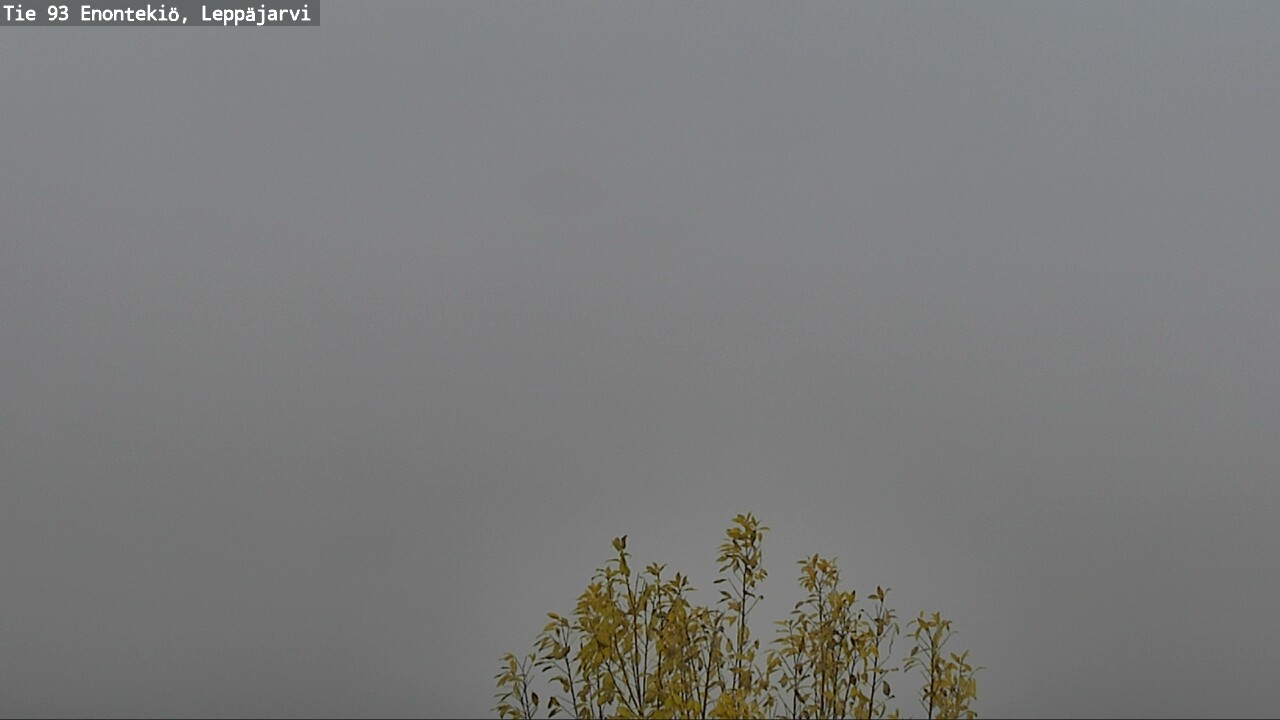 Weather Camera Image Road 93 Enontekiö, Leppäjärvi, Enontekiö, Lappi