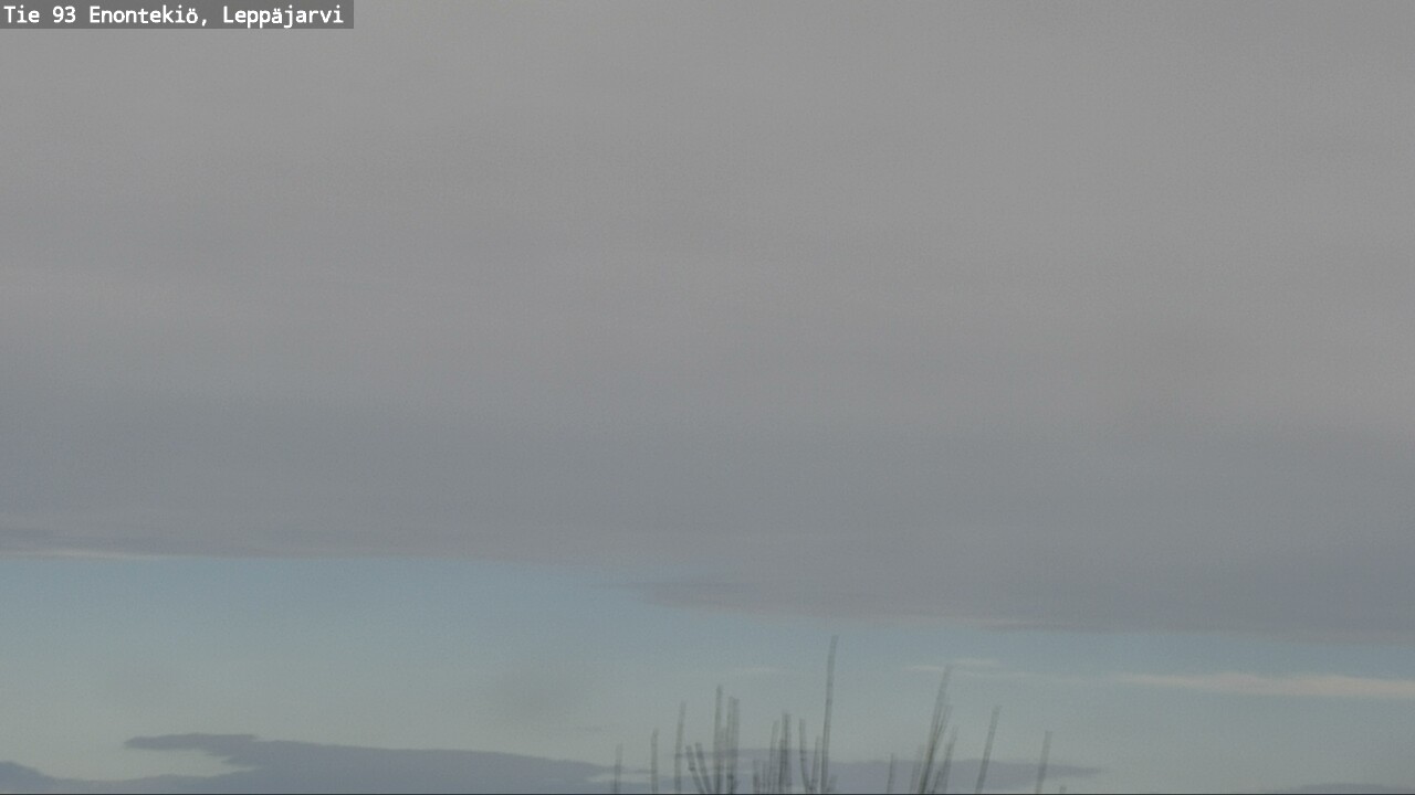 Weather Camera Image Road 93 Enontekiö, Leppäjärvi, Enontekiö, Lappi
