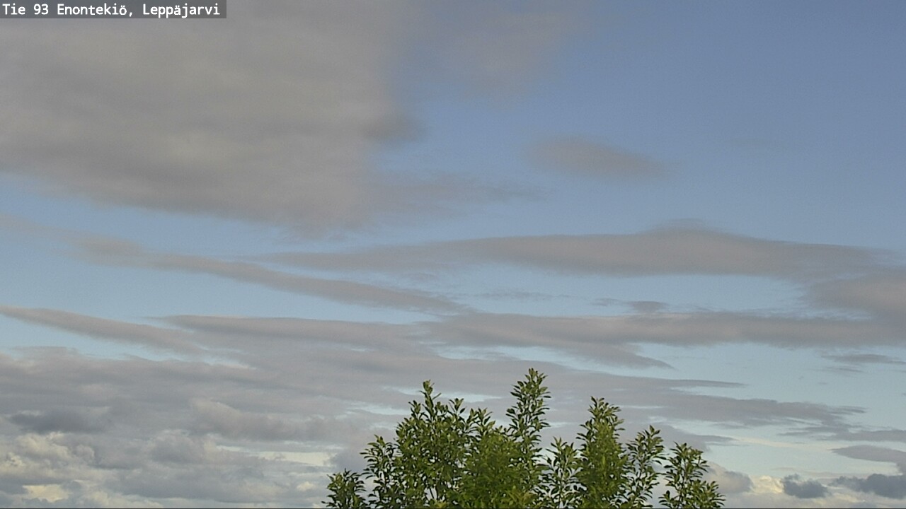 Weather Camera Image Road 93 Enontekiö, Leppäjärvi, Enontekiö, Lappi