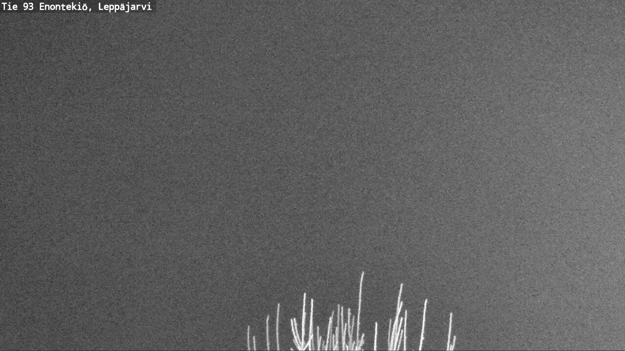 Weather Camera Image Väg 93 Enontekis, Leppäjärvi, Enontekiö, Lappi