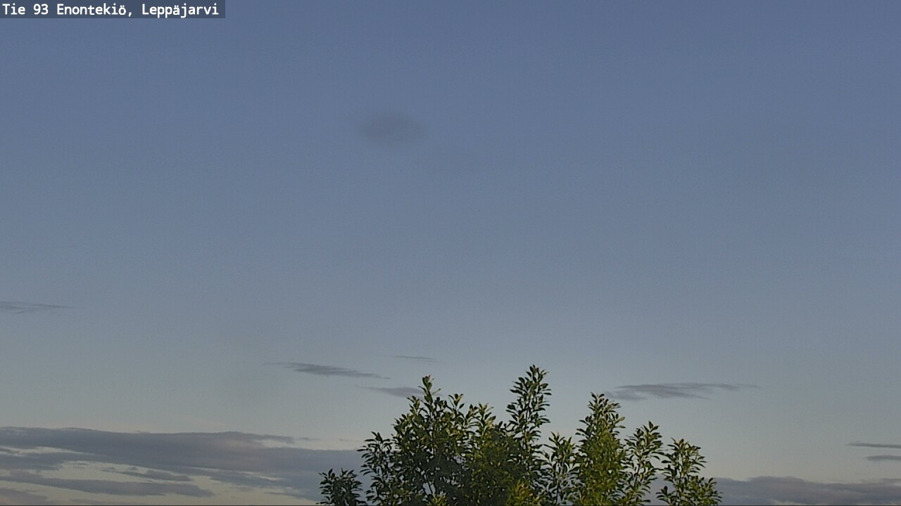 Weather Camera Image Road 93 Enontekiö, Leppäjärvi, Enontekiö, Lappi