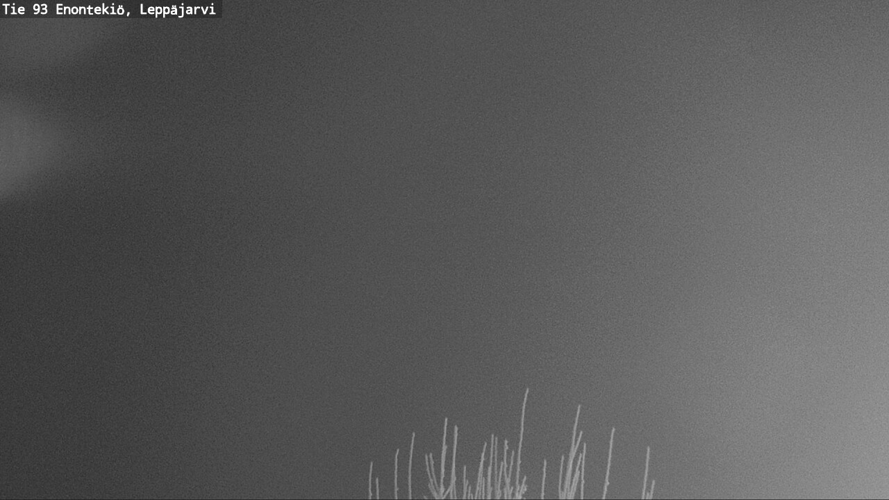 Weather Camera Image Väg 93 Enontekis, Leppäjärvi, Enontekiö, Lappi