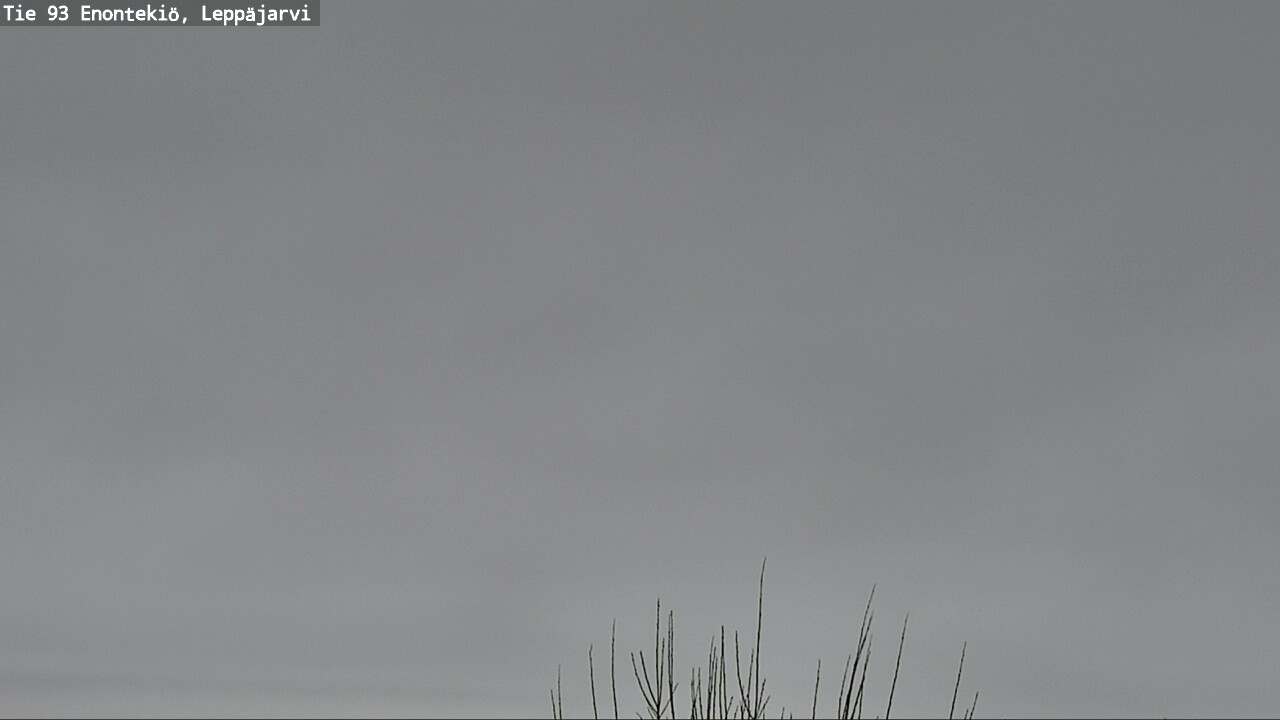 Weather Camera Image Road 93 Enontekiö, Leppäjärvi, Enontekiö, Lappi