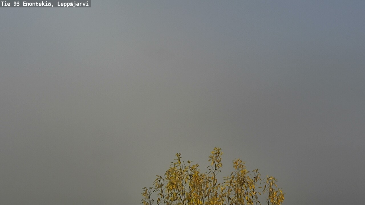 Weather Camera Image Road 93 Enontekiö, Leppäjärvi, Enontekiö, Lappi