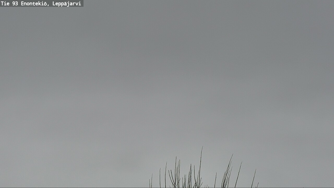 Weather Camera Image Road 93 Enontekiö, Leppäjärvi, Enontekiö, Lappi