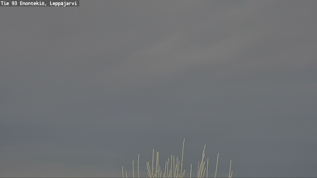 Weather Camera Image Väg 93 Enontekis, Leppäjärvi, Enontekiö, Lappi