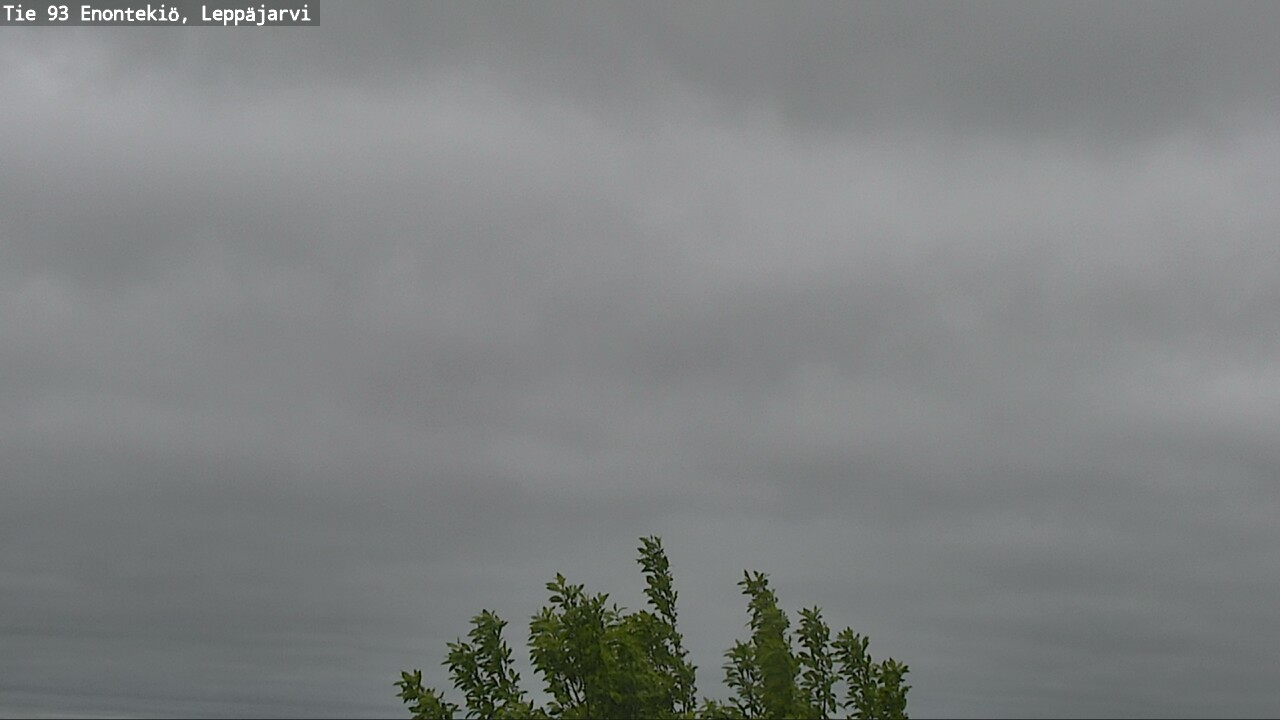 Weather Camera Image Road 93 Enontekiö, Leppäjärvi, Enontekiö, Lappi