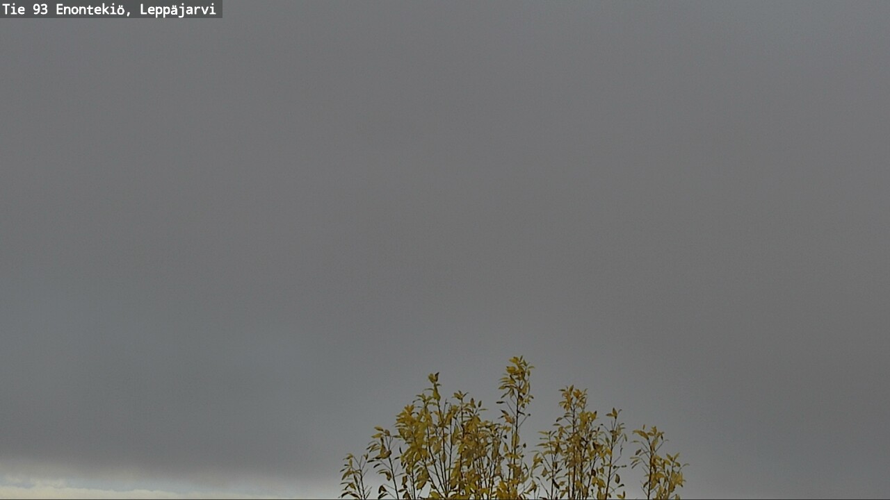 Weather Camera Image Road 93 Enontekiö, Leppäjärvi, Enontekiö, Lappi