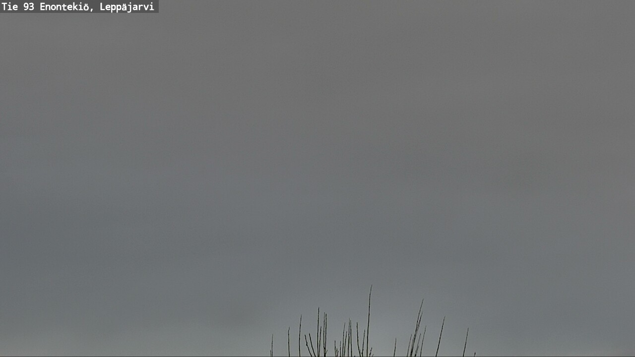 Weather Camera Image Väg 93 Enontekis, Leppäjärvi, Enontekiö, Lappi
