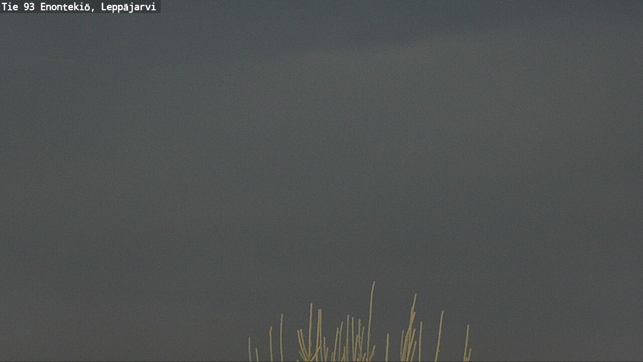 Weather Camera Image Väg 93 Enontekis, Leppäjärvi, Enontekiö, Lappi