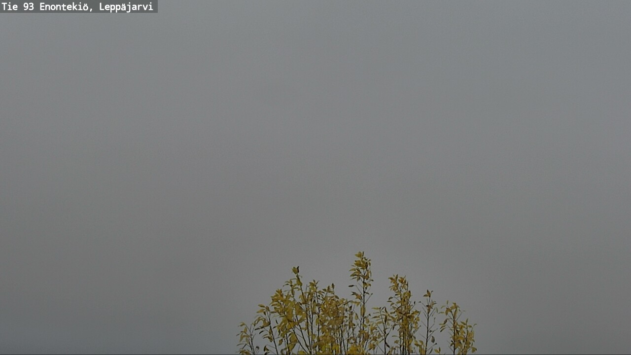 Weather Camera Image Road 93 Enontekiö, Leppäjärvi, Enontekiö, Lappi
