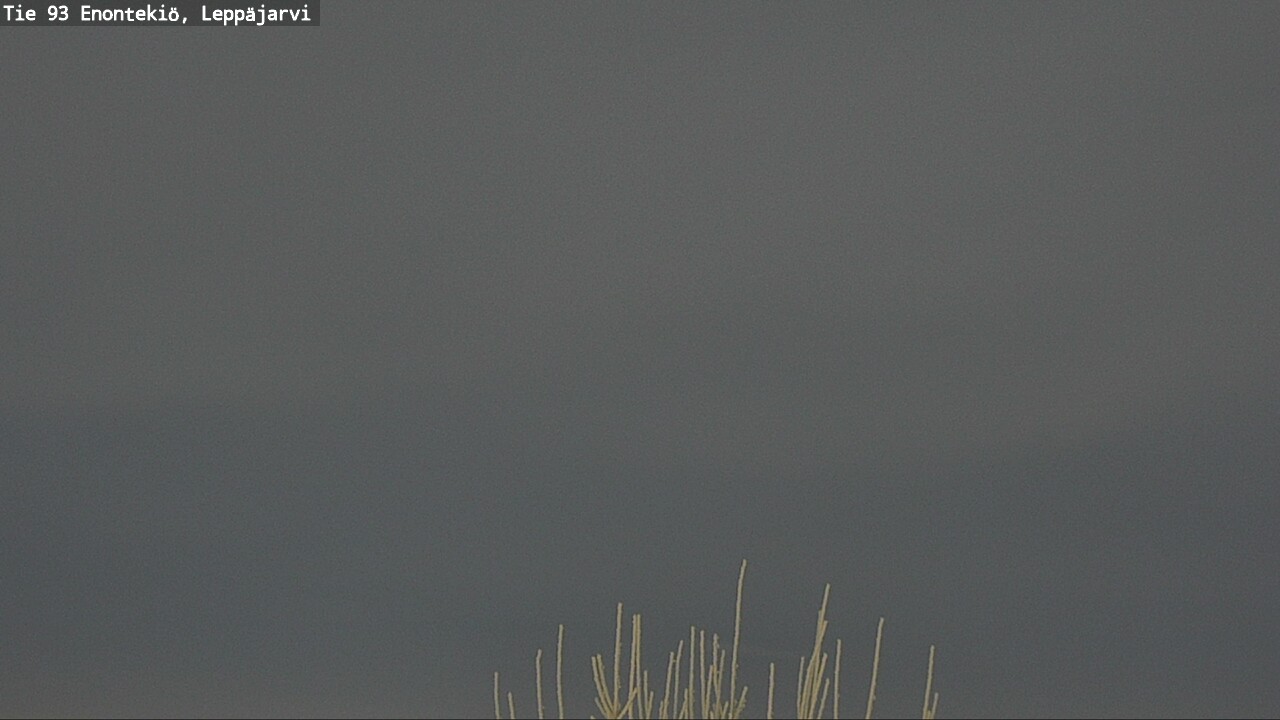 Weather Camera Image Väg 93 Enontekis, Leppäjärvi, Enontekiö, Lappi
