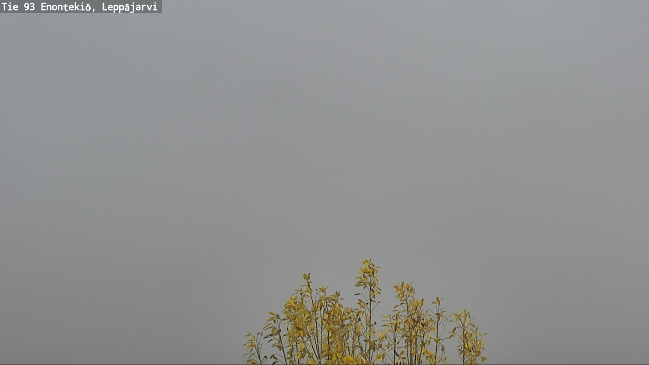 Weather Camera Image Road 93 Enontekiö, Leppäjärvi, Enontekiö, Lappi
