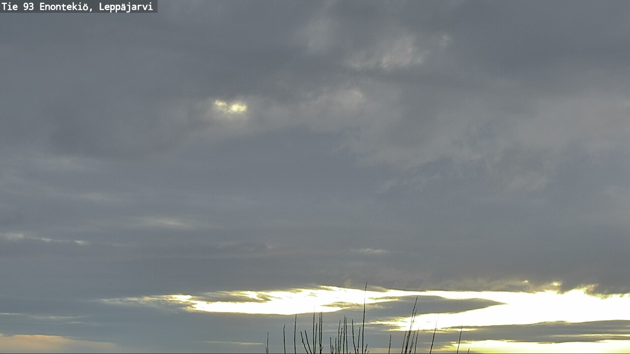 Weather Camera Image Road 93 Enontekiö, Leppäjärvi, Enontekiö, Lappi