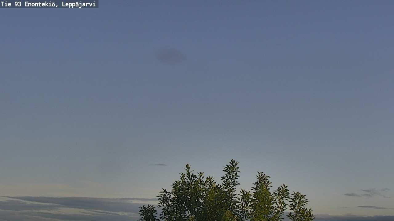 Weather Camera Image Road 93 Enontekiö, Leppäjärvi, Enontekiö, Lappi