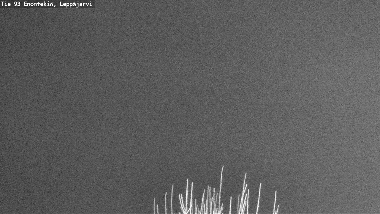 Weather Camera Image Väg 93 Enontekis, Leppäjärvi, Enontekiö, Lappi