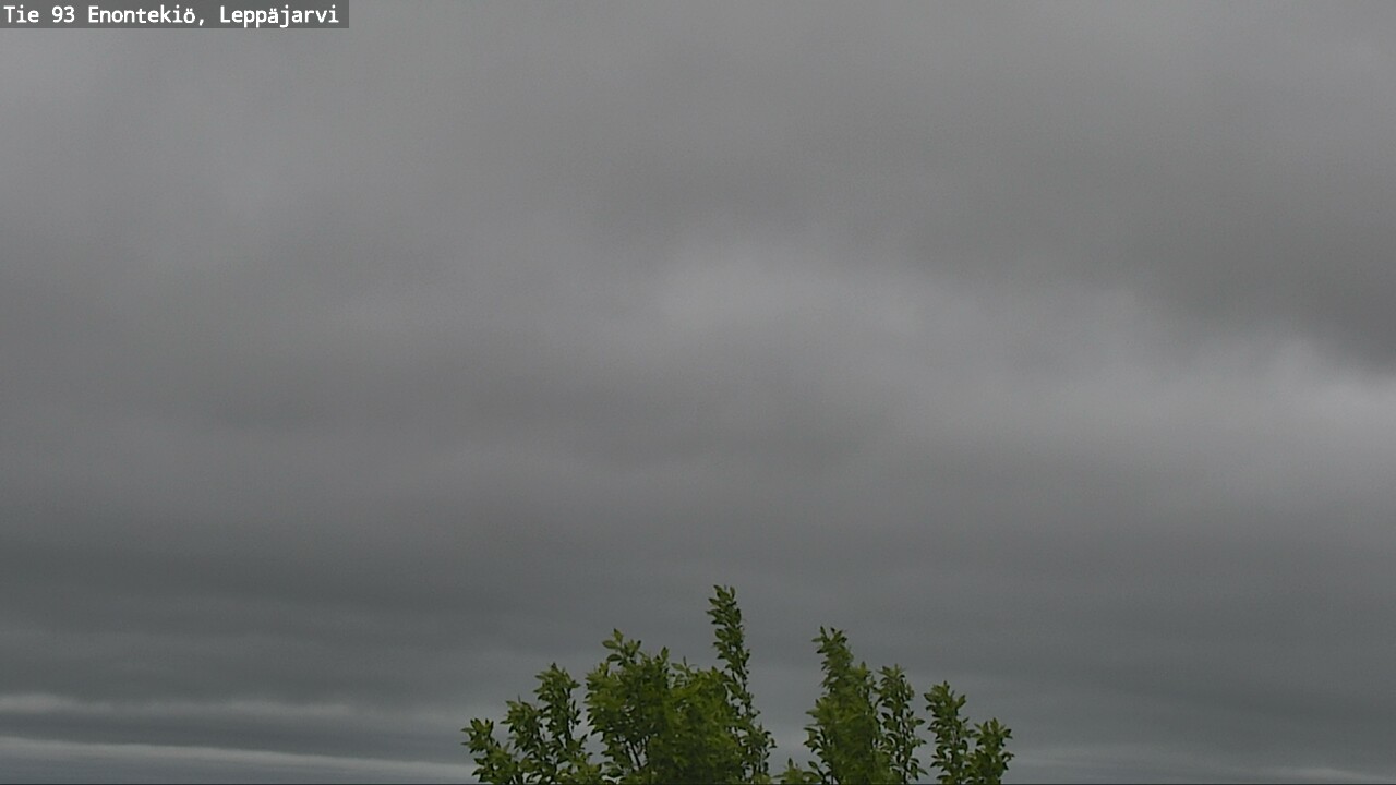 Weather Camera Image Road 93 Enontekiö, Leppäjärvi, Enontekiö, Lappi