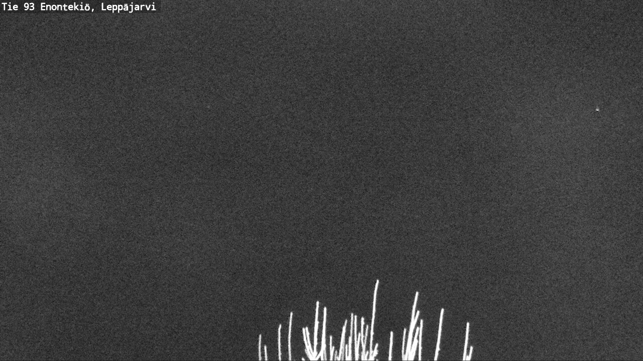 Weather Camera Image Väg 93 Enontekis, Leppäjärvi, Enontekiö, Lappi