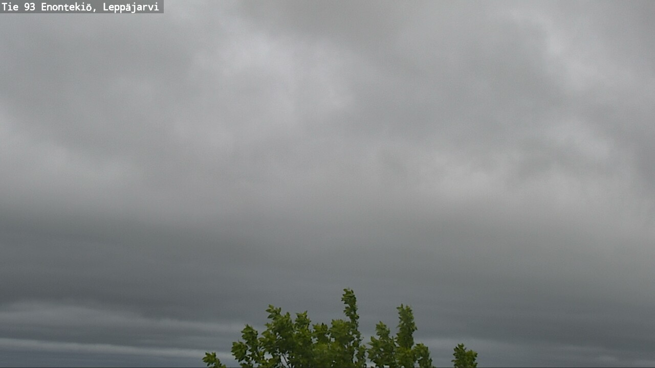 Weather Camera Image Väg 93 Enontekis, Leppäjärvi, Enontekiö, Lappi