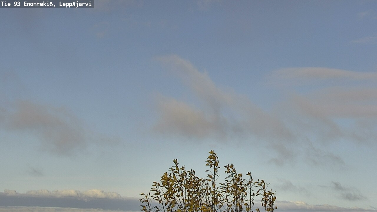 Weather Camera Image Road 93 Enontekiö, Leppäjärvi, Enontekiö, Lappi