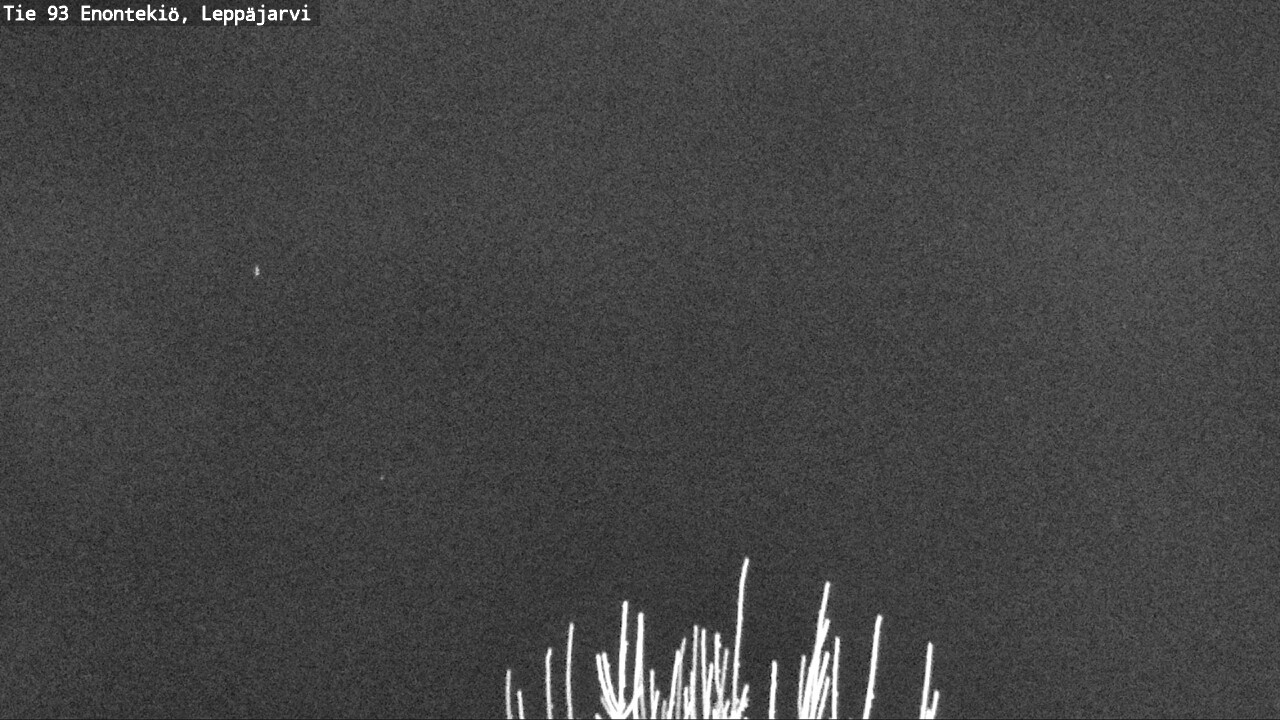 Weather Camera Image Väg 93 Enontekis, Leppäjärvi, Enontekiö, Lappi