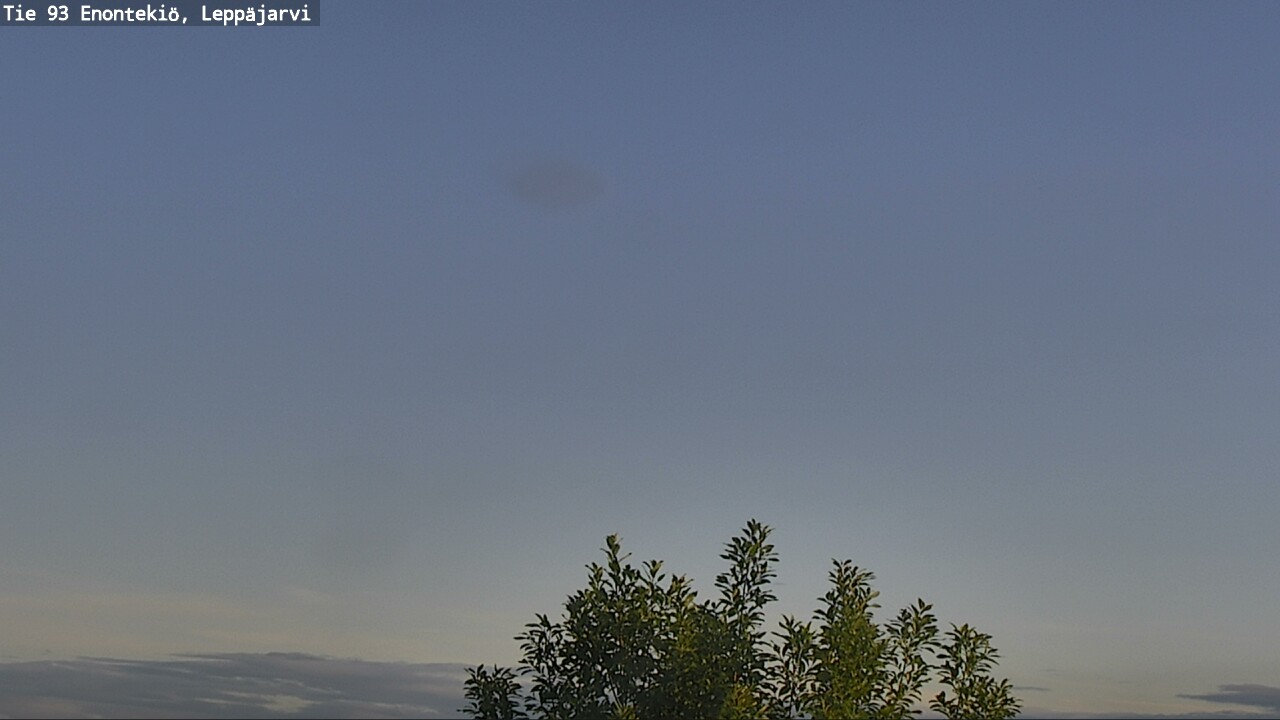 Weather Camera Image Road 93 Enontekiö, Leppäjärvi, Enontekiö, Lappi