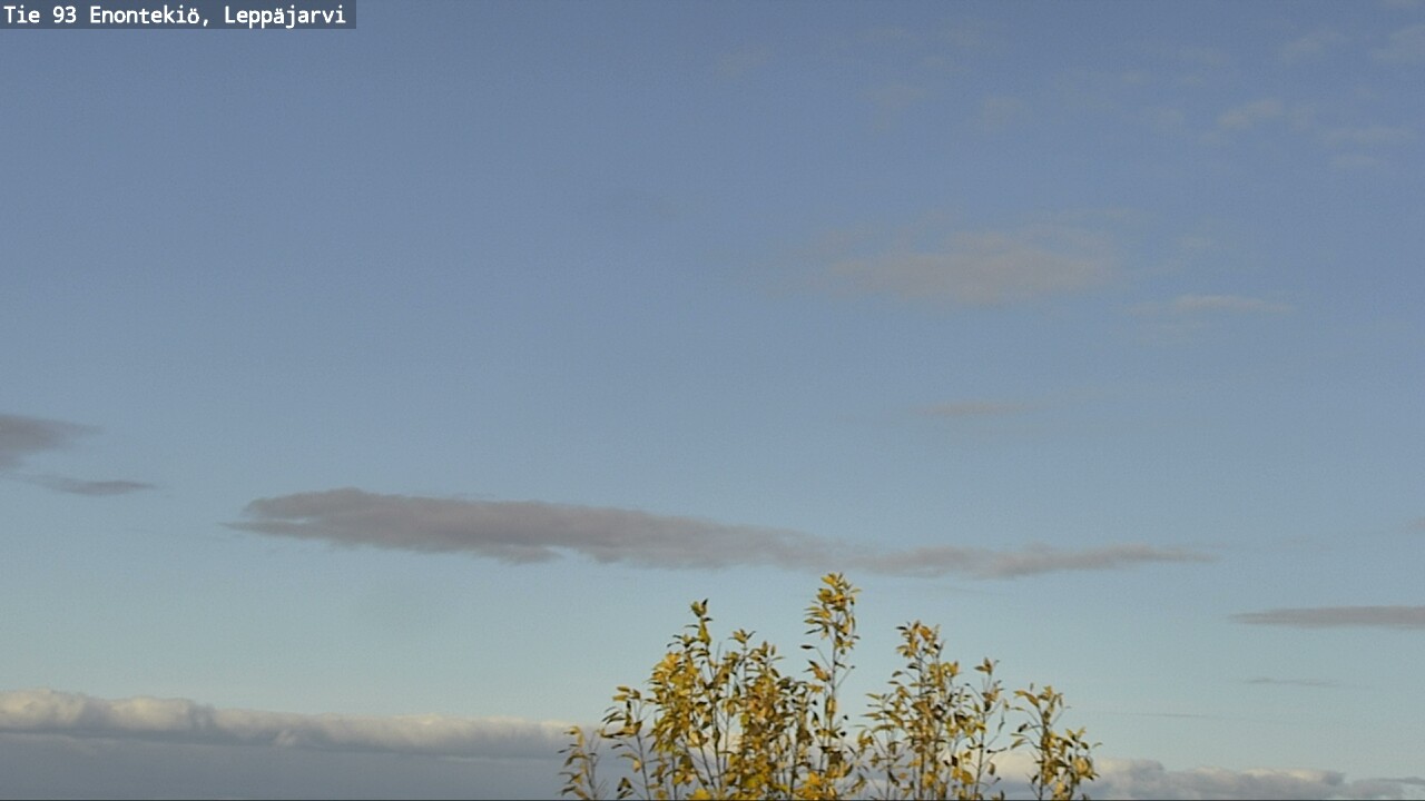 Weather Camera Image Road 93 Enontekiö, Leppäjärvi, Enontekiö, Lappi