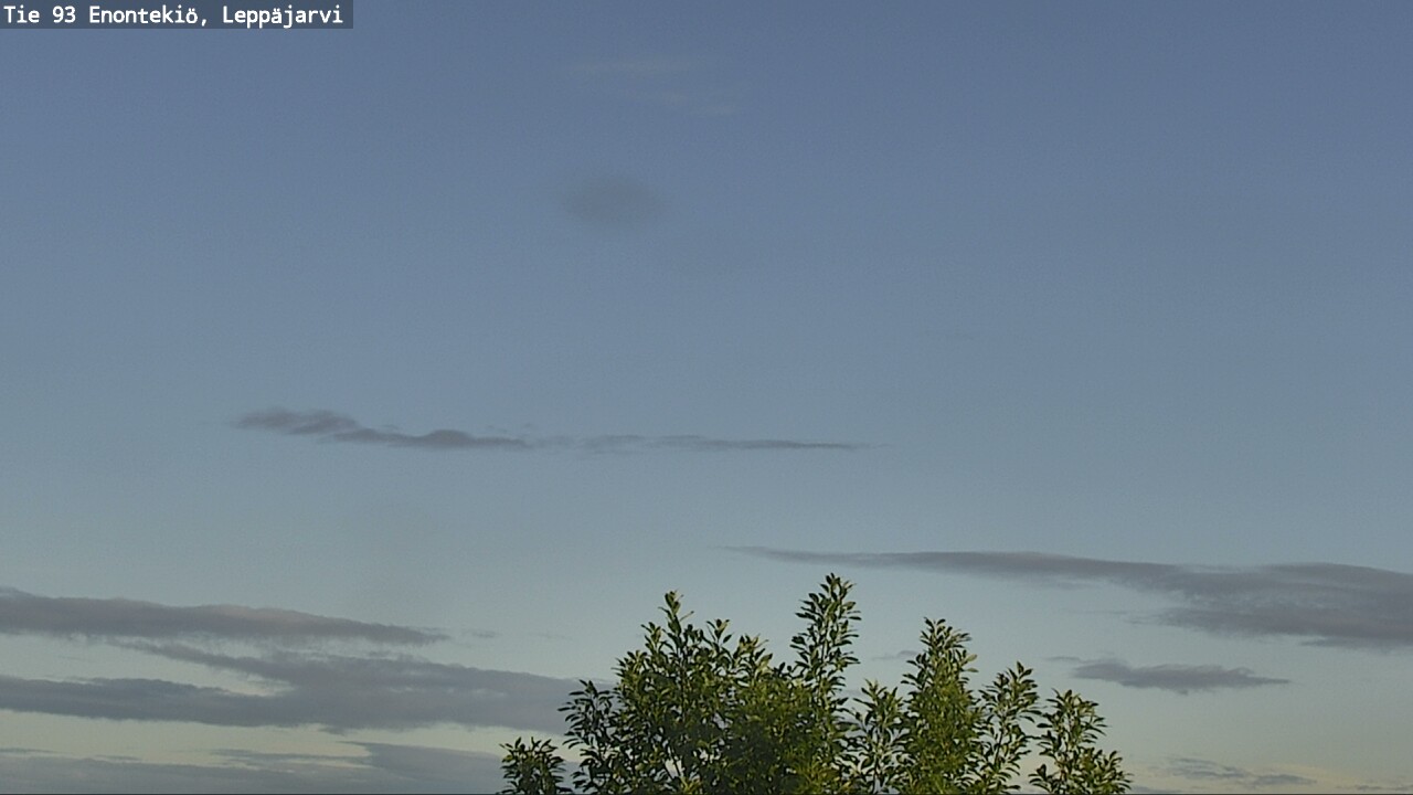 Weather Camera Image Road 93 Enontekiö, Leppäjärvi, Enontekiö, Lappi