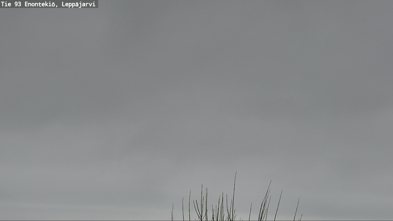 Weather Camera Image Road 93 Enontekiö, Leppäjärvi, Enontekiö, Lappi