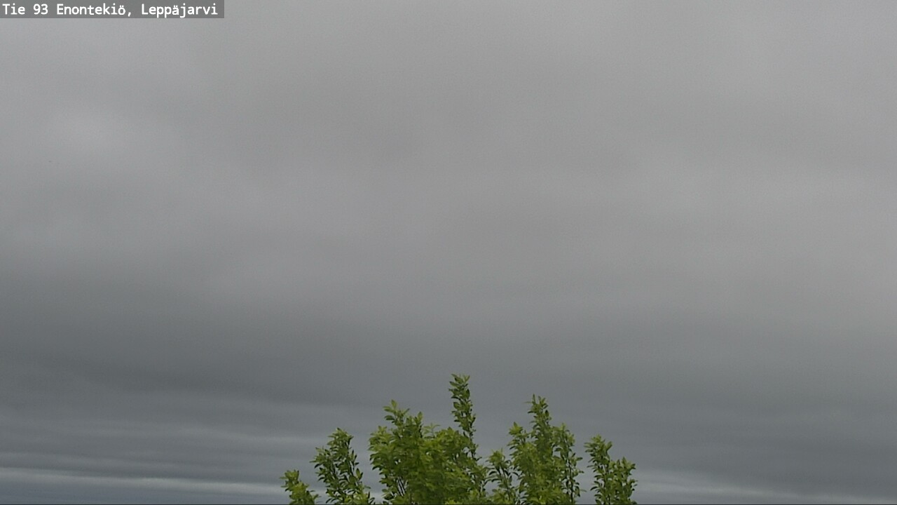 Weather Camera Image Road 93 Enontekiö, Leppäjärvi, Enontekiö, Lappi
