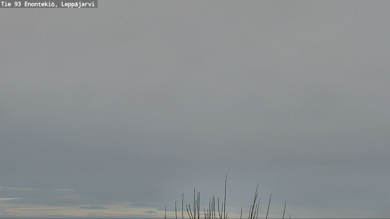Weather Camera Image Road 93 Enontekiö, Leppäjärvi, Enontekiö, Lappi