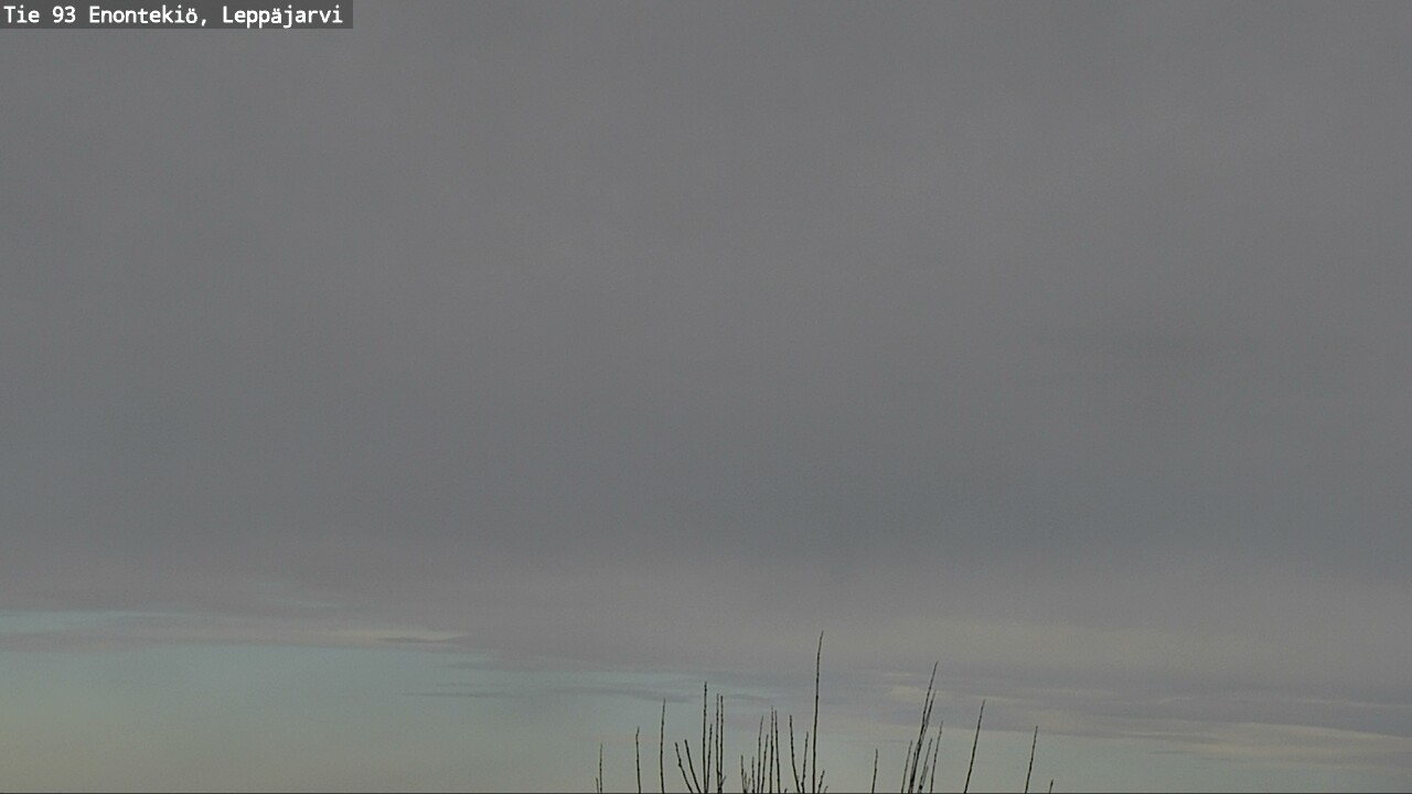Weather Camera Image Road 93 Enontekiö, Leppäjärvi, Enontekiö, Lappi