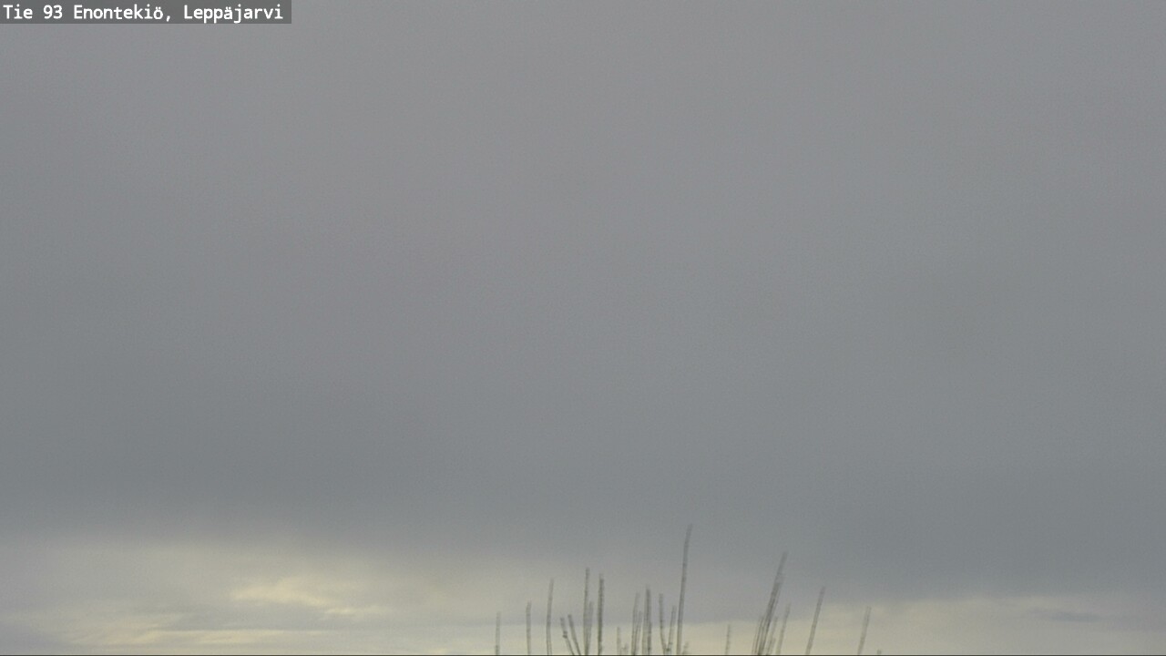 Weather Camera Image Road 93 Enontekiö, Leppäjärvi, Enontekiö, Lappi